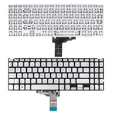 Teclado Para Portátil Asus X515 X515Da X515Ea X515J X515Ja X515Ua X515Ma Plata