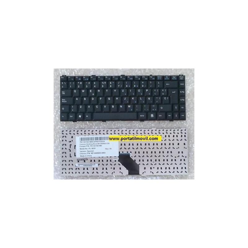 Teclado Asus Z96 S62 S96 Pk1301s0am0.Ifl90/91 Mp-05696e0-6983 K020662v1 04gni51ksp00