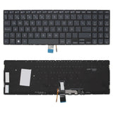 Teclado Para Portátil Asus Zeenbook Pro 15 Ux535L Ux535Lh Ux535Li Ux535Qa Ux535Qe Verde Gris Retroiluminación