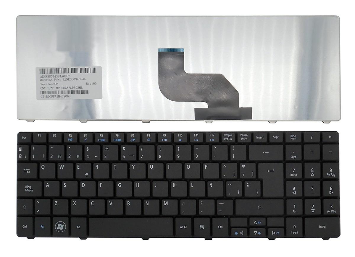 Teclado Para Portátil Compal Nsk-Gfk0s 9z.N2m82.K0s