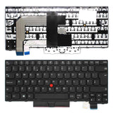 -Teclado Compatible Para Portatil  Lenovo Thinkpad T470 T480 Español Con Trackpoint Sin Backlight