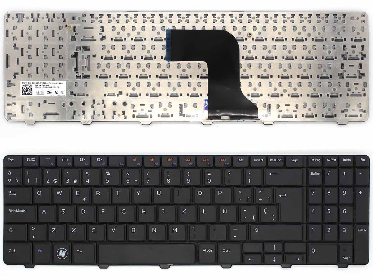 Teclado Para Portátil Dell Inspiron N5010 M5010 15 Negro