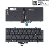 Teclado Para Portátil Dell Latitude 7410 7420 5420 0H4Xrj Nsk-Eb0Bw 01 Retroiluminado Negro