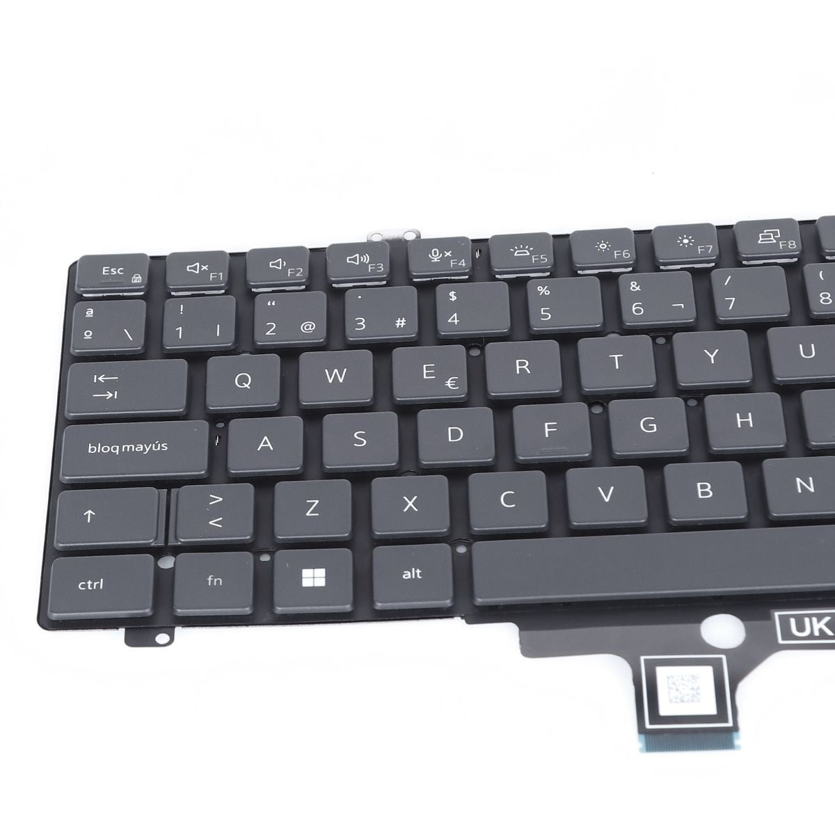 Teclado Para Portátil Dell Latitude 7410 7420 5420 0H4Xrj Nsk-Eb0Bw 01 Retroiluminado Negro