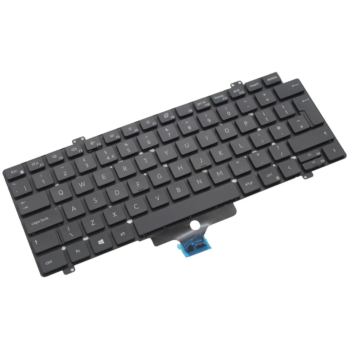 Teclado Para Portátil Dell Latitude 7430 7520 7521 5420 5421 5430 | 0Pc0J4 0Fj5Tv 0K4Wgn Retroiluminado Negro Inglés