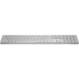 Teclado Español Inalámbrico Programable Hp 970 Blanco