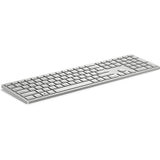Teclado Español Inalámbrico Programable Hp 970 Blanco