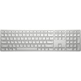 Teclado Español Inalámbrico Programable Hp 970 Blanco