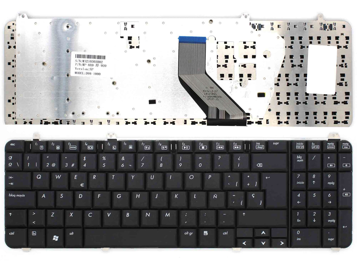 Teclado Para Portátil Hp 574263-071 Dv6-2150 Dv6-2170 Pavilion