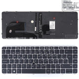 Teclado Hp 840g3 745g3 848g3 840g4 745g4 Zbook Retroiluminación, Plateado 12 0155c Dz01 K19teclado