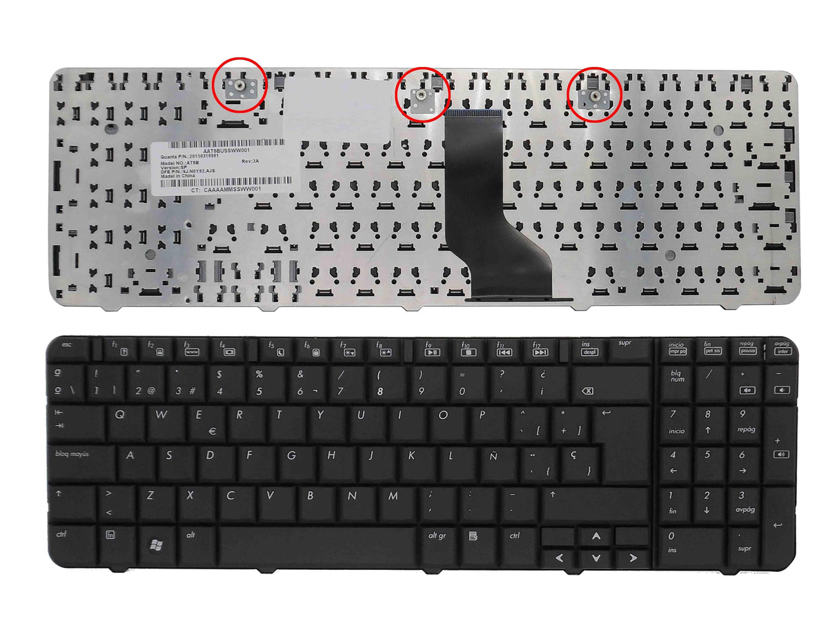 Teclado Para Portátil Hp G60 G60T 496771-A71