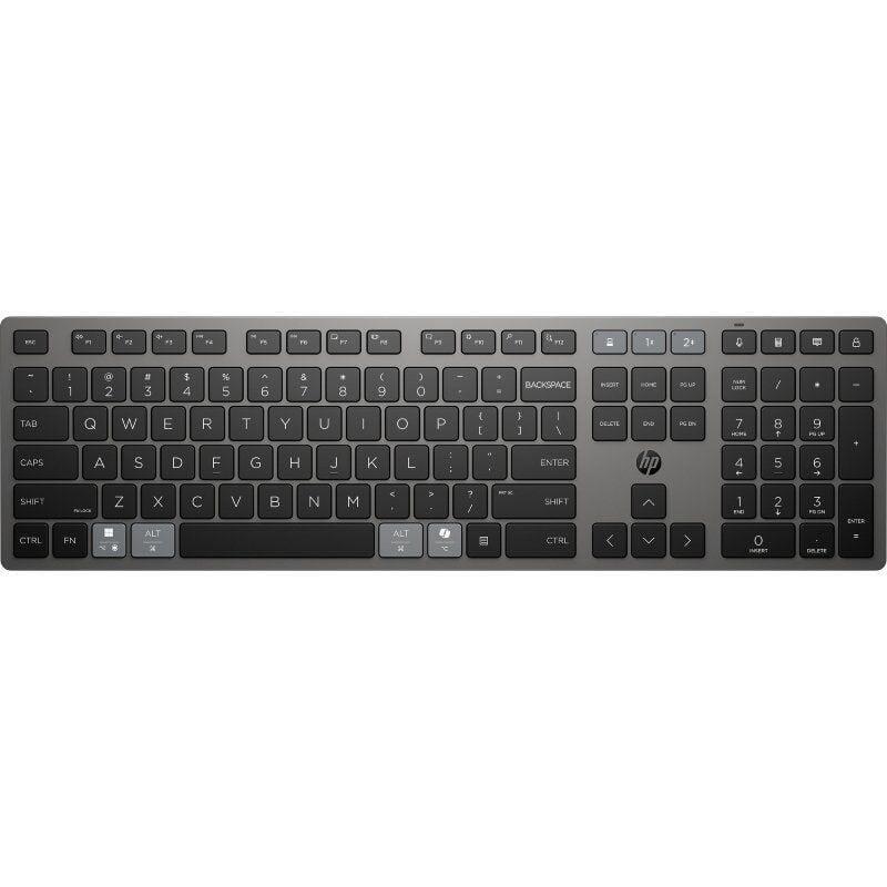 Teclado Inalambrico Hp 725 Multidispositivo Negro