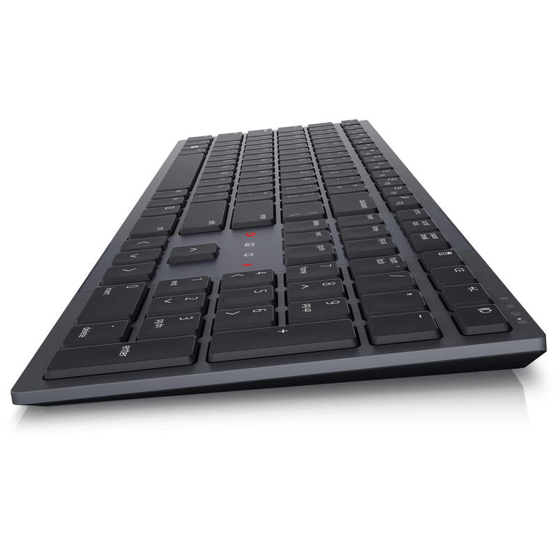 Teclado Ingles Dell Kb900 Rf Wireless + Bluetooth Qwerty Internacional De Ee.Uu. Grafito