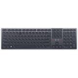 Teclado Ingles Dell Kb900 Rf Wireless + Bluetooth Qwerty Internacional De Ee.Uu. Grafito