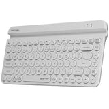 Teclado Ingles Inalámbrico A4tech Fstyler Fbk30 White 2.4ghz+Bt (Silent) A4tkla47187