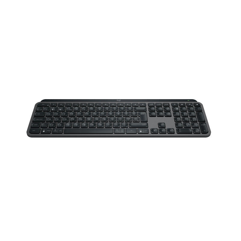 Teclado Inglés Logitech Mx Keys S Rf Wireless + Bluetooth Qwerty Reino Unido Grafito