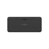 Teclado Inglés Logitech Pebble Keys 2 K380s Rf Wireless + Bluetooth Qwerty Internacional De Ee.Uu. Grafito