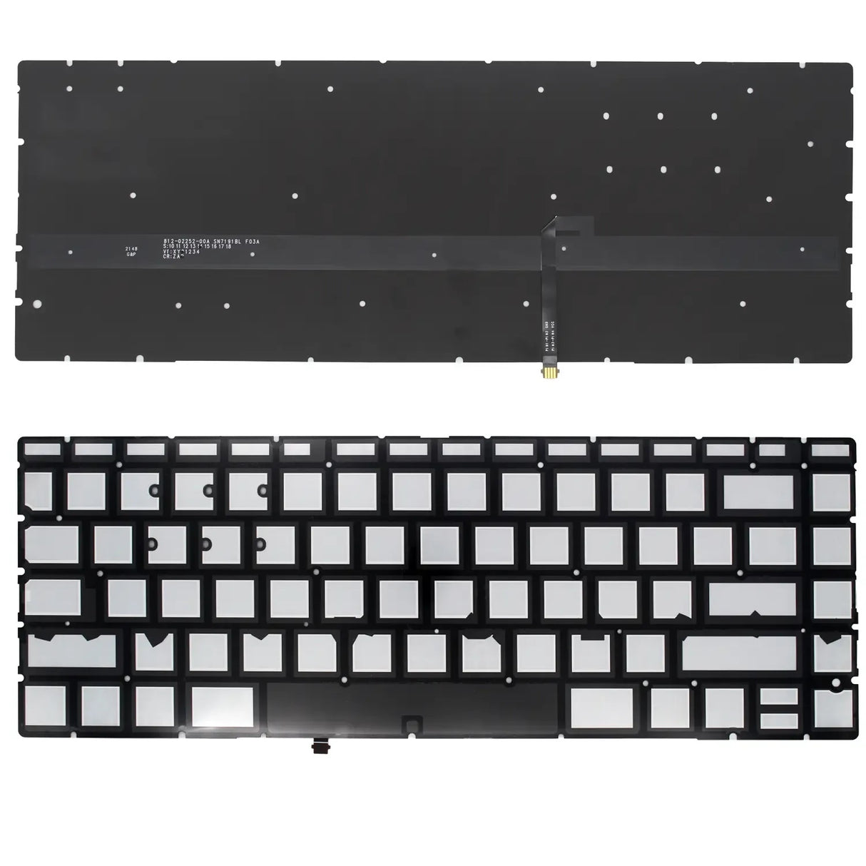 Teclado Para Portátil Hp L96530-071 L96530-131 L96530-161 Azul Retroiluminado