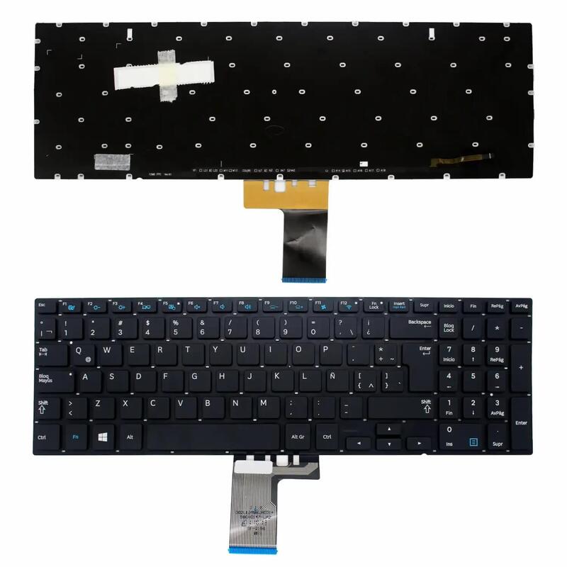 Teclado Latino Retroiluminado Para Portatil Samsung Np880z5e Np670z5e Np870z5e Np780z5e