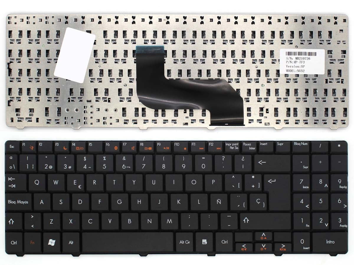 Teclado Para Portátil Packard Bell Easynote Nj31 Nv42