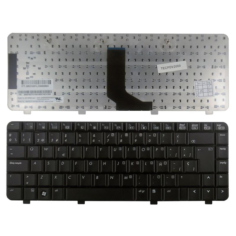 Teclado Para Hp Pavilion Dv2000 Dv2100 Dv2200 Dv2300 Dv2400