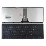 Teclado Para Lenovo G505s Negro Marco Negro  (Win8)