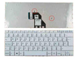 Teclado Para Portátil Sony Vaio Svf 14 Blanco Sin Marco Win8