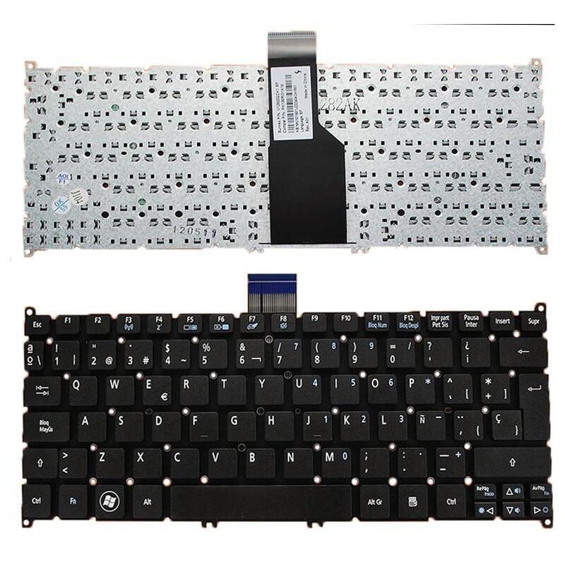 Teclado Para Portátil Acer Aspire S3 S5 V5-121 One 756 Travelmate B1