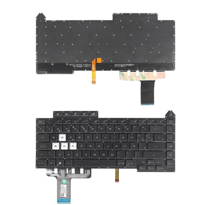 Teclado Para Portátil Asus Rog 5r G513 G513q G513qy G513qm G533 Retroiluminado