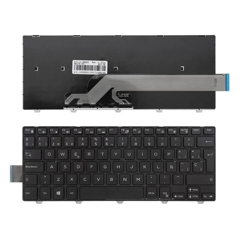 Teclado Para Portátil Dell Inspiron 14 3000 5447 5442 5445 7447 Series Negro