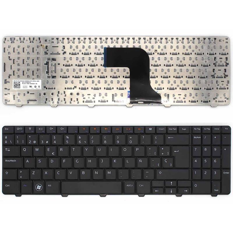 Teclado Para Portátil Dell Inspiron 15 15r 5010 Series Nsk-Drasw 0s