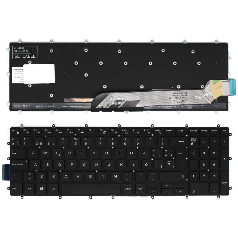 Teclado Para Portátil Dell Latitude 15-7566 15-7567