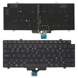Teclado Para Portátil Dell Latitude 7430 7520 7521 5420 5421 5430  0pc0j4 0fj5tv 0k4wgn Retroiluminado Negro Inglés