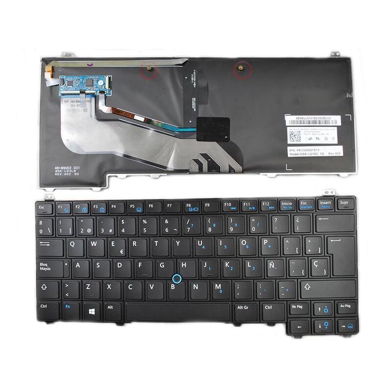 Teclado Para Portátil Dell Latitude E5440 Negro Poinstick Retroiluminado