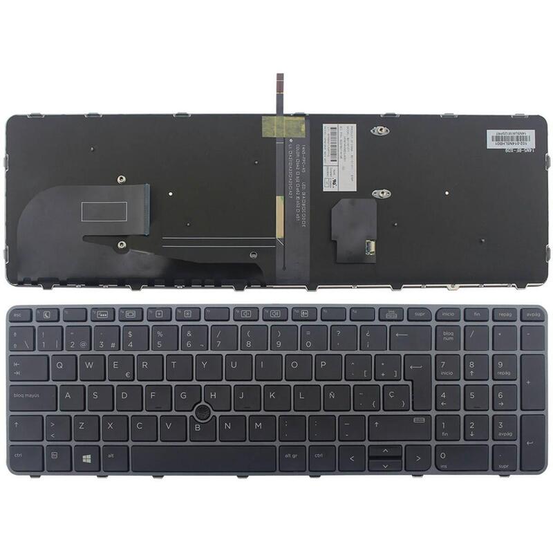 Teclado Para Portátil Hp Elitebook 755 G3 850 G3 850 G4 Zbook 15u G3 G4