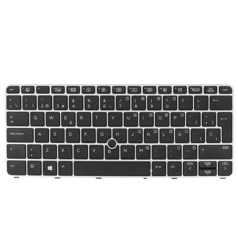 Teclado Para Portátil Hp Elitebook 820 G3 Plata