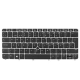 Teclado Para Portátil Hp Elitebook 820 G3 Plata