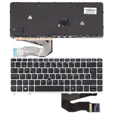 Teclado Para Portátil Hp Elitebook 840 G1 850 G1 Marco Plata