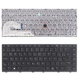 Teclado Para Portátil Hp Elitebook 840 G5 Negro
