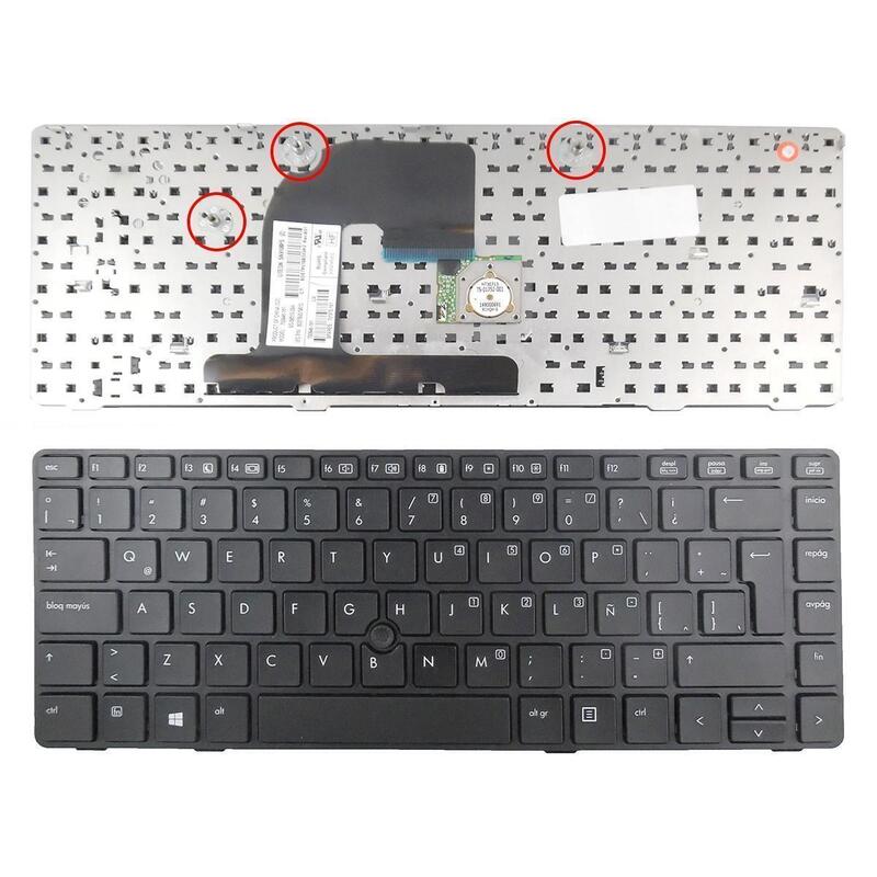 Teclado Para Portátil Hp Elitebook 8460p? 8460w Series 9z.N6rsv.20e 9z.N6ruv.00s 701975 071