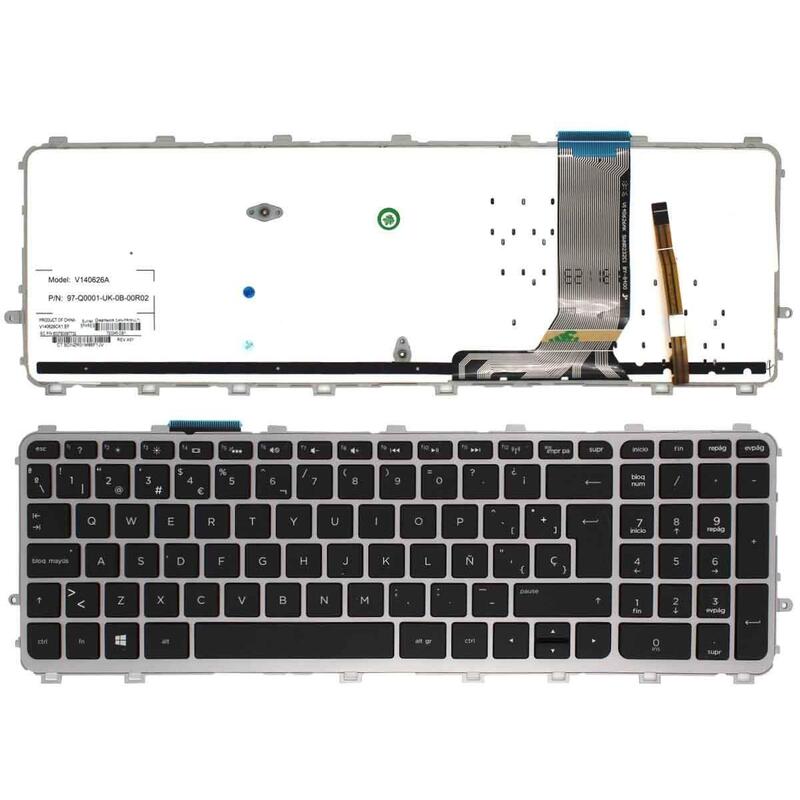 Teclado Para Portátil Hp Envy 15-J Series V140626a