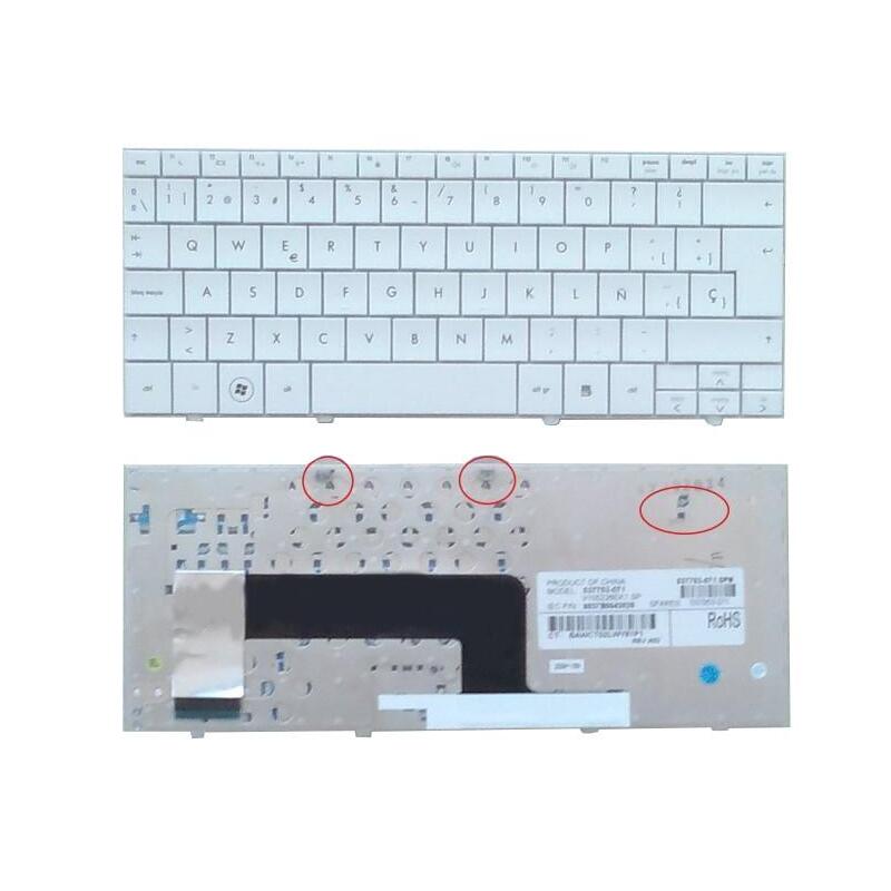 Teclado Para Portátil Hp Mini V100226ek1 537753 071 6037b0043026