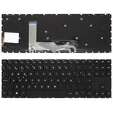 Teclado Para Portátil Hp Omen 15 Ek 15 Ec 15 En 16 B Series V193446cs1 Negro