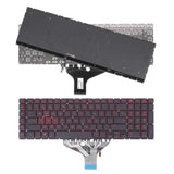 Teclado Para Portátil Hp Omen 17 Cb 17 Cb0002ca 17 Cb0020nr 17 Cb0040nr 17 Cb0050nr 17 Cb0070nr Tpn C144 17 Cb0080nr Negro