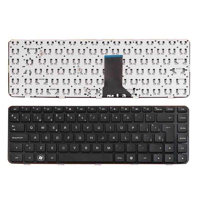 Teclado Para Portátil Hp Pavilion Dm4-1000 Dv5-2000 Ht1bv 598891-001 9z.N4fbv.101 6037b0049701 606883-001