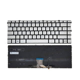 Teclado Para Portátil Hp Pavilion X360 14 Dw   14 Dwxxx Series L96530 071 Plata