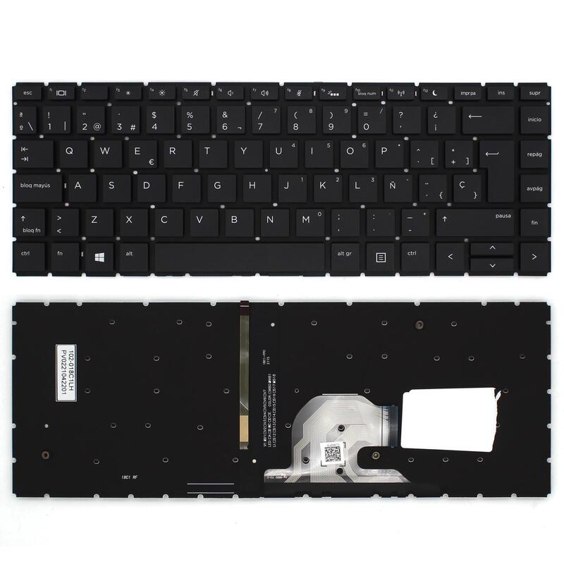 Teclado Para Portátil Hp Probook 440 G5 445 G6 440 G7 445 G7 Series L38138 131 Retroiluminado