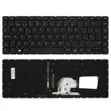 Teclado Para Portátil Hp Probook 440 G5 445 G6 440 G7 445 G7 Series L38138 131 Retroiluminado