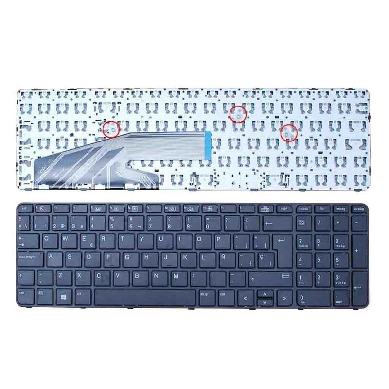 Teclado Para Portátil Hp Probook 450 G3 455 G3 470 G3 Win8 Español