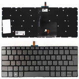 Teclado Para Portátil Lenovo Ideapad 320 14isk 320s 14ikb 320s 14ikbr Gris Retroiluminado